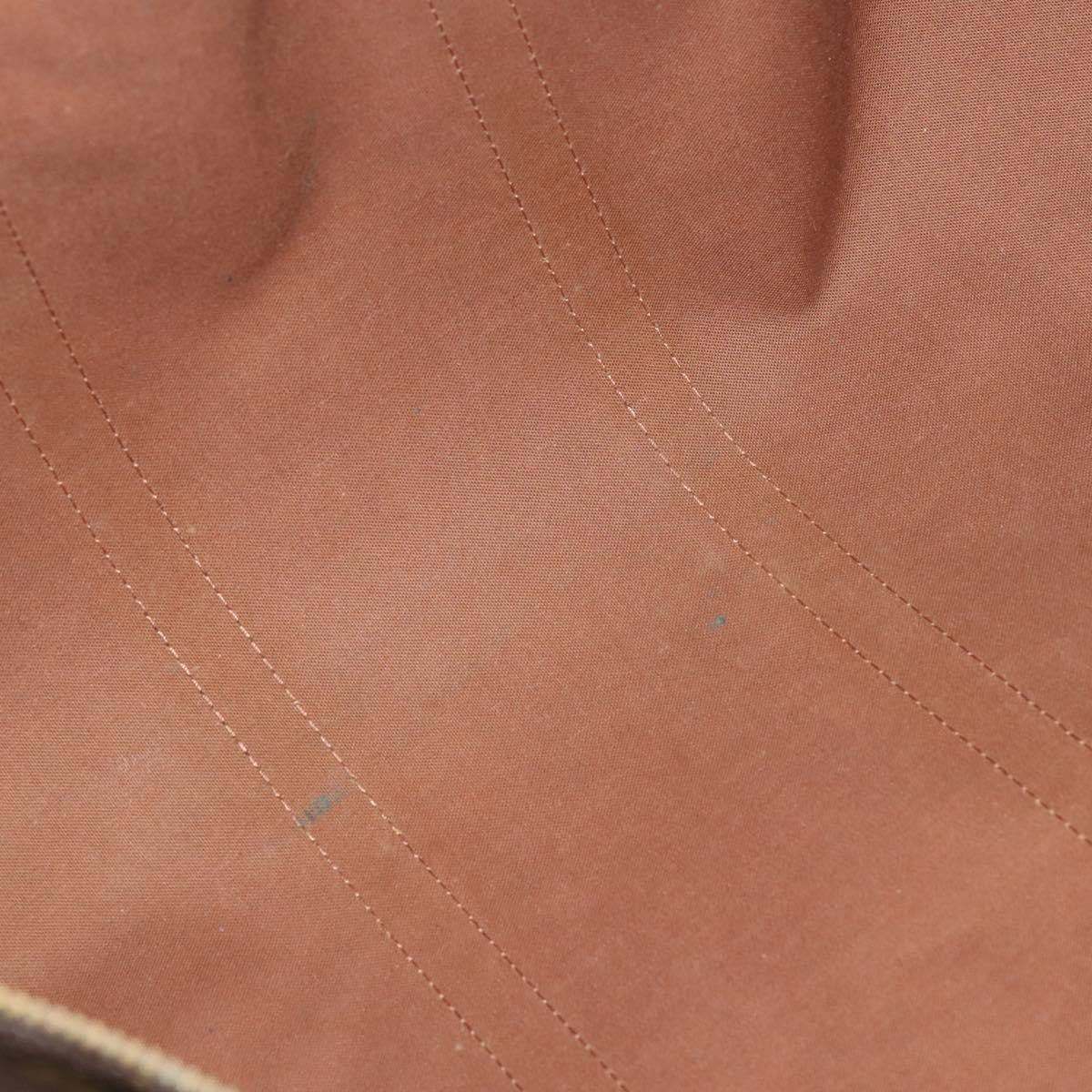 Louis Vuitton Keepall Bag Monogram Canvas Brown Canvas Travel Bag Bag (Pre-Owned)