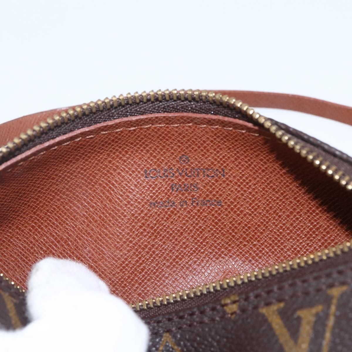 Louis Vuitton Papillon Pochette Monogram Canvas Brown Canvas Clutche & Pouche Bag (Pre-Owned)