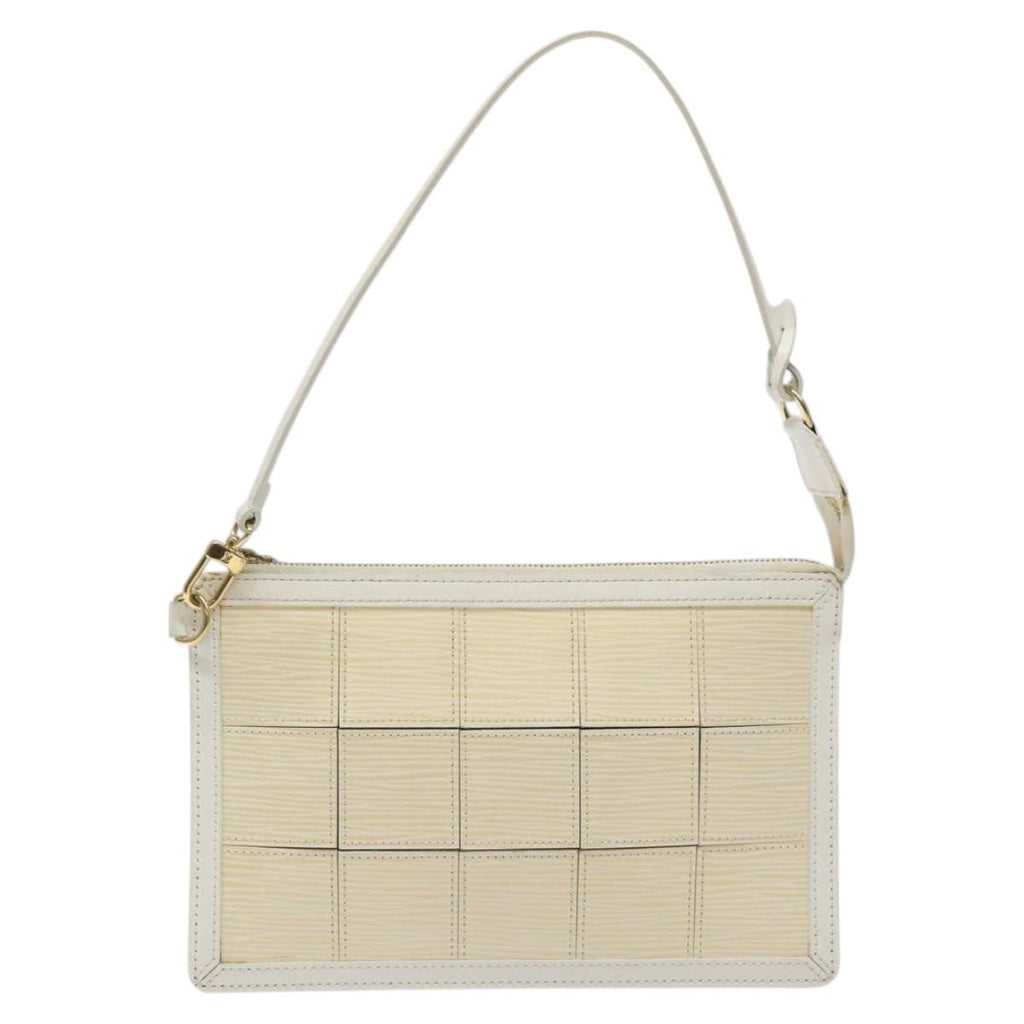 Louis Vuitton Delmonico Pochette Stretch Epi Leather Beige Leather Clutche & Pouche Bag (Pre-Owned)