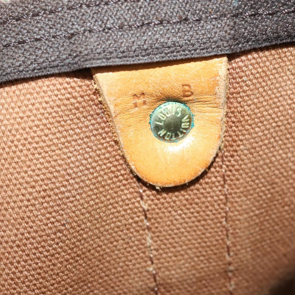 Louis Vuitton Keepall Bag Monogram Canvas Brown Canvas Travel Bag Bag (Pre-Owned)
