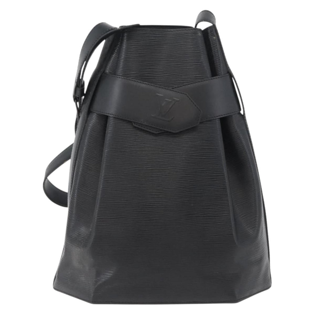 Louis Vuitton Vintage Sac D'epaule Handbag Epi Leather Black Leather Shoulder Bag Bag (Pre-Owned)