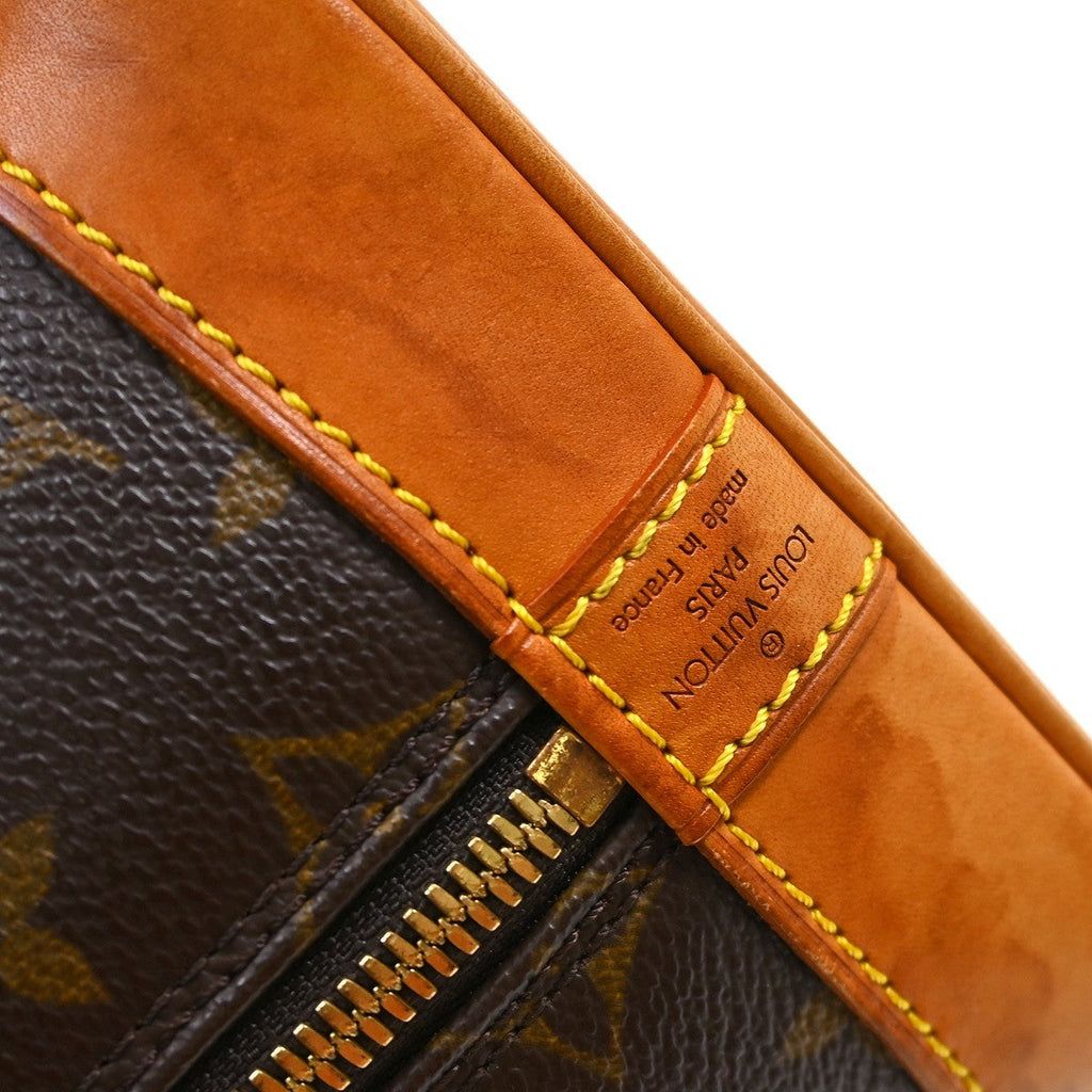 Louis Vuitton Vintage Alma Handbag Monogram Canvas Brown Canvas Handbag (Pre-Owned)