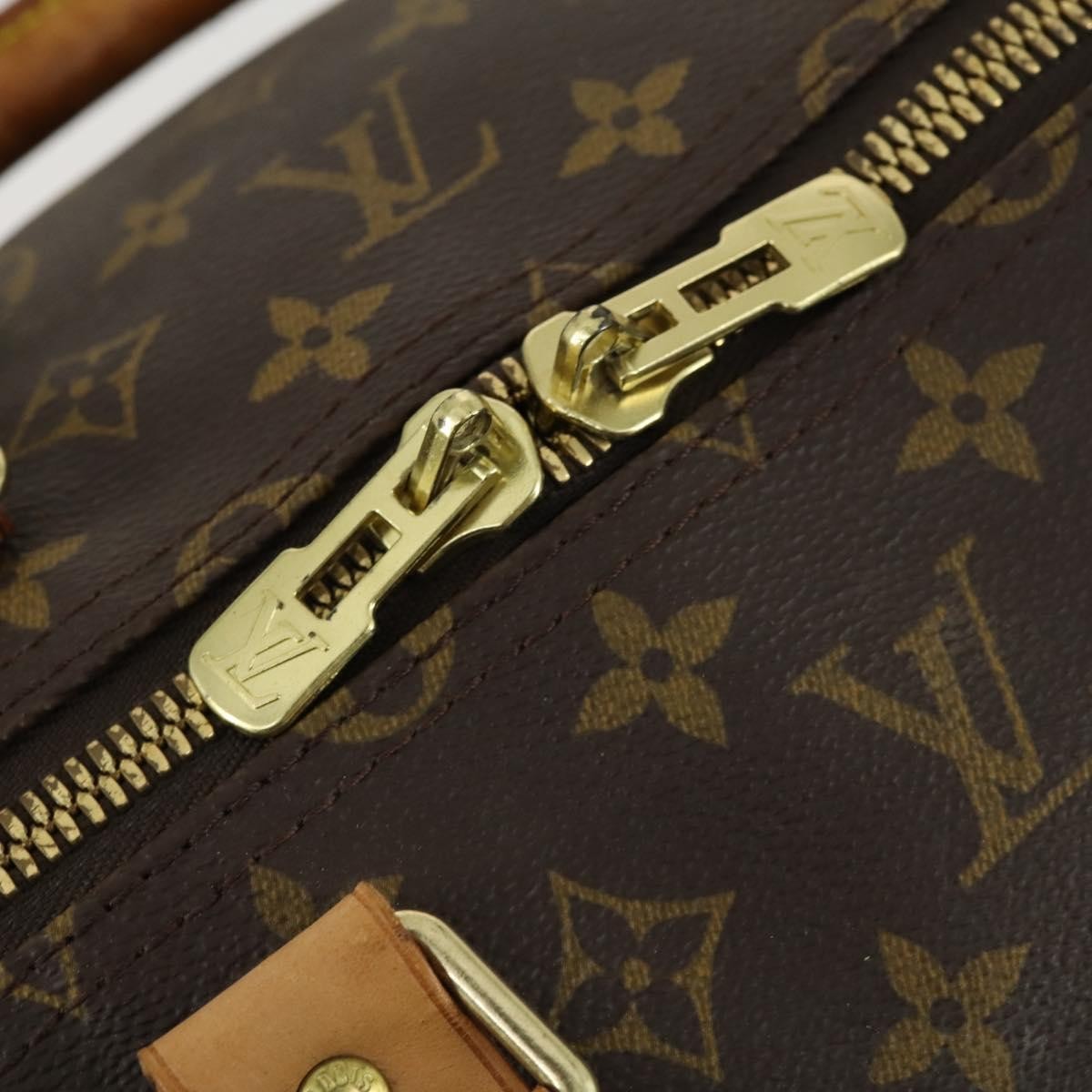 Louis Vuitton Keepall Bag Monogram Canvas Brown Canvas Travel Bag Bag (Pre-Owned)