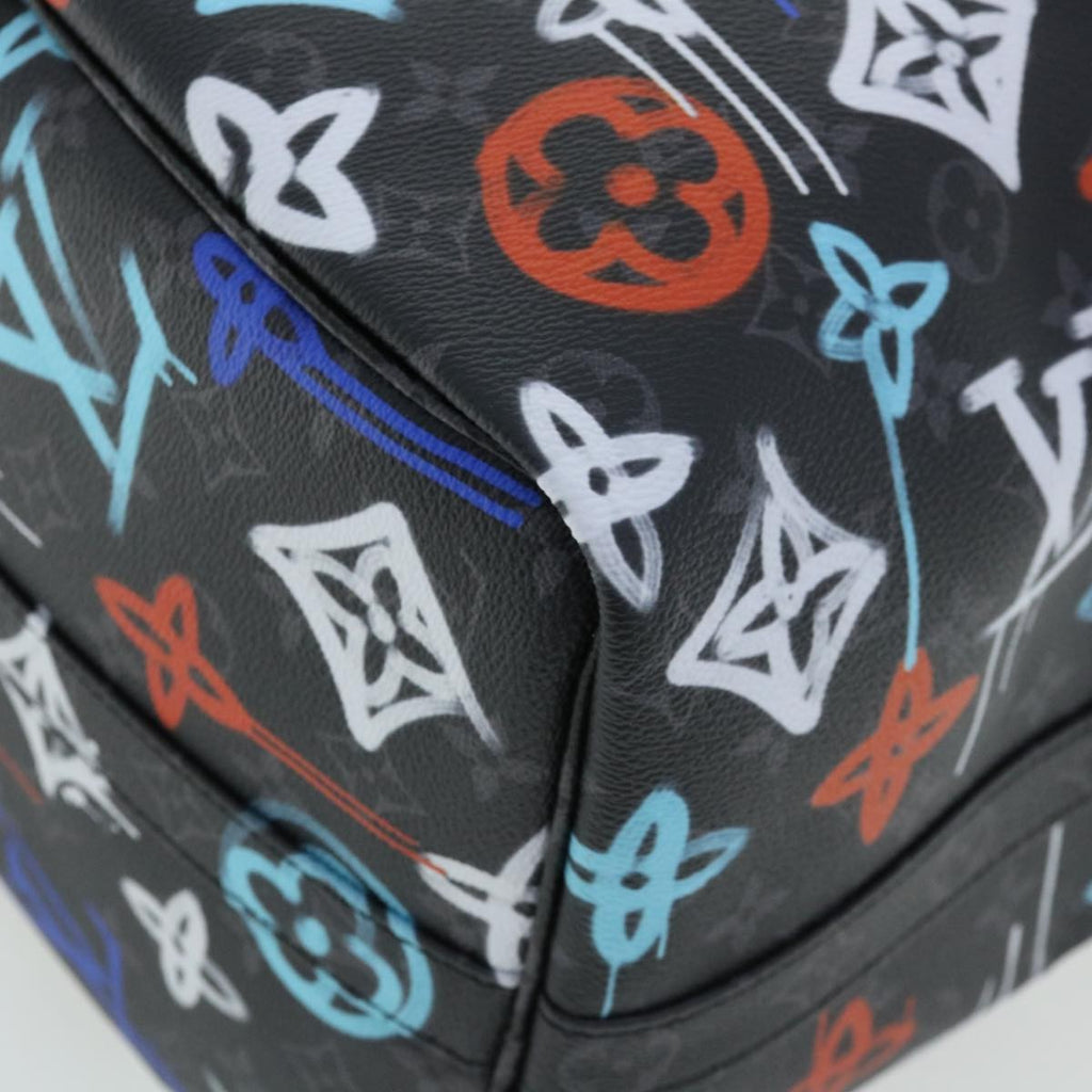 Louis Vuitton Keepall Bandouliere Bag Graffiti Monogram Eclipse Canvas Multicolour Canvas Bag (Pre-Owned)