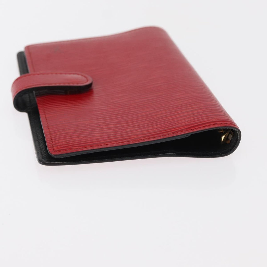 Louis Vuitton Agenda Cover Epi Leather Red Leather Wallets Accessory (Pre-Owned)