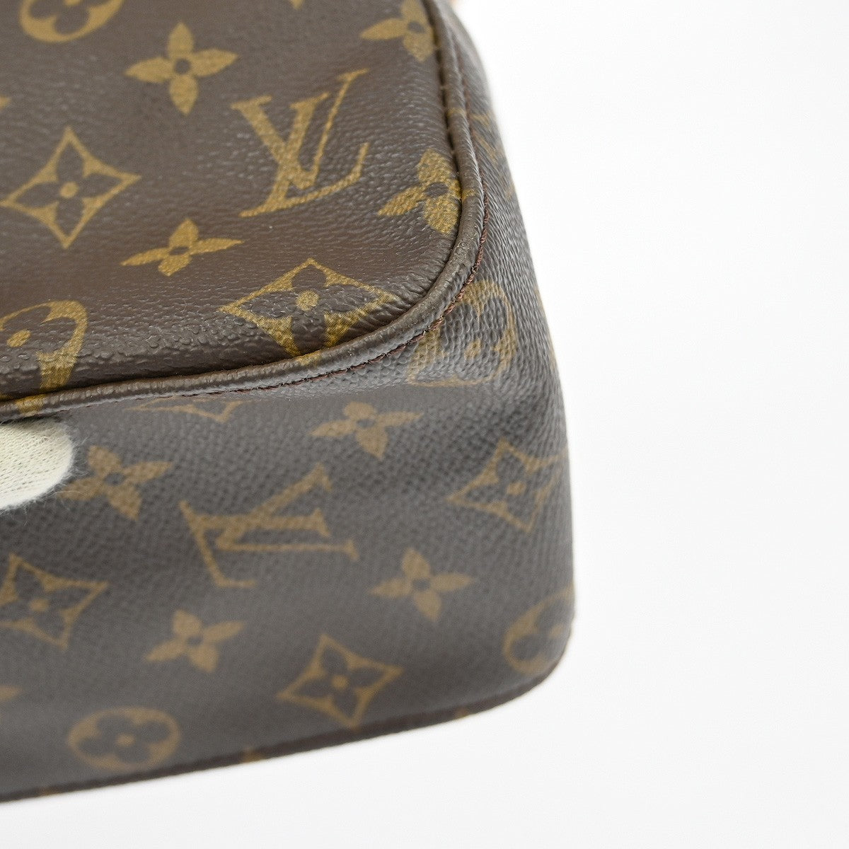 Louis Vuitton Monogram Looping Handbag Monogram Canvas Brown Canvas Shoulder Bag Bag (Pre-Owned)