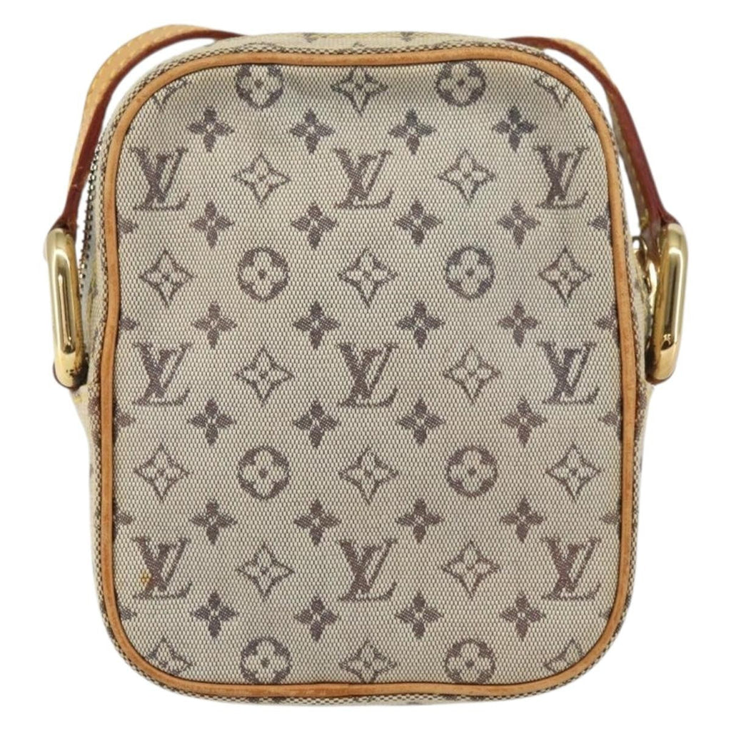 Louis Vuitton Juliette Crossbody Bag Mini Lin Blue Canvas Shoulder Bag Bag (Pre-Owned)