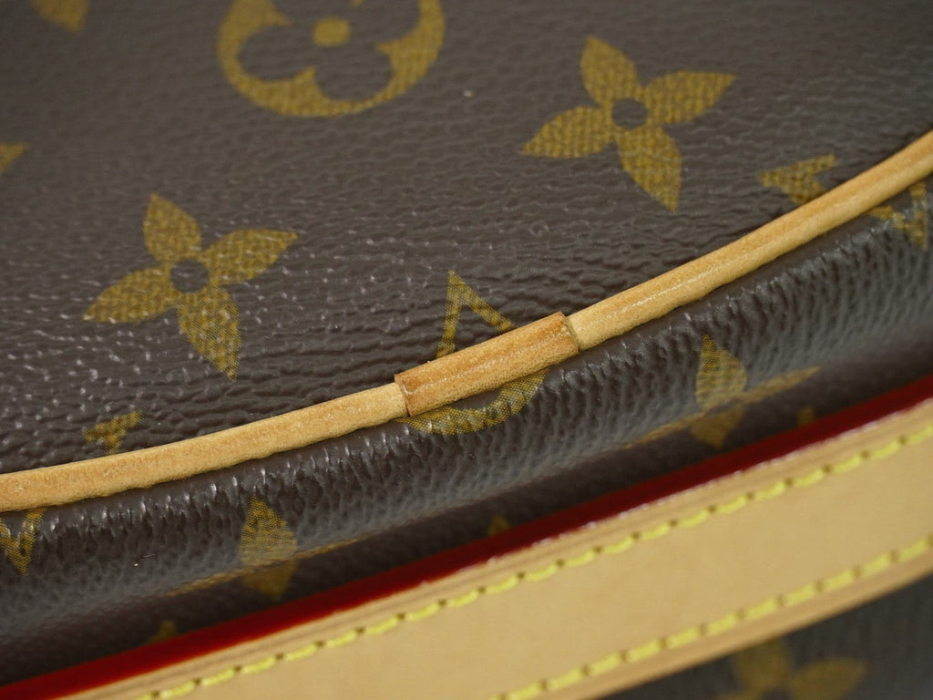 Louis Vuitton Croissant Handbag Monogram Canvas Brown Canvas Shoulder Bag Bag (Pre-Owned)