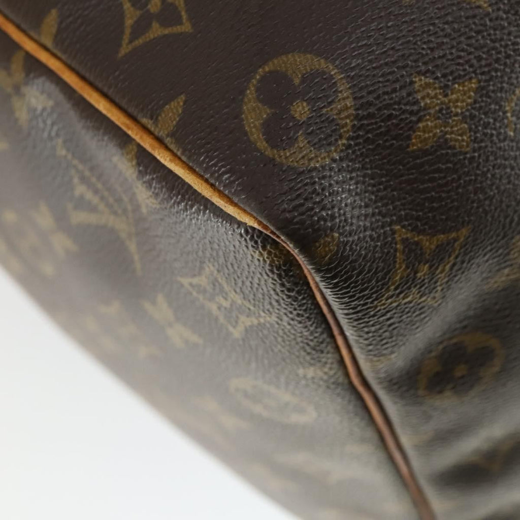 Louis Vuitton Keepall Bag Monogram Canvas Brown Canvas Travel Bag Bag (Pre-Owned)