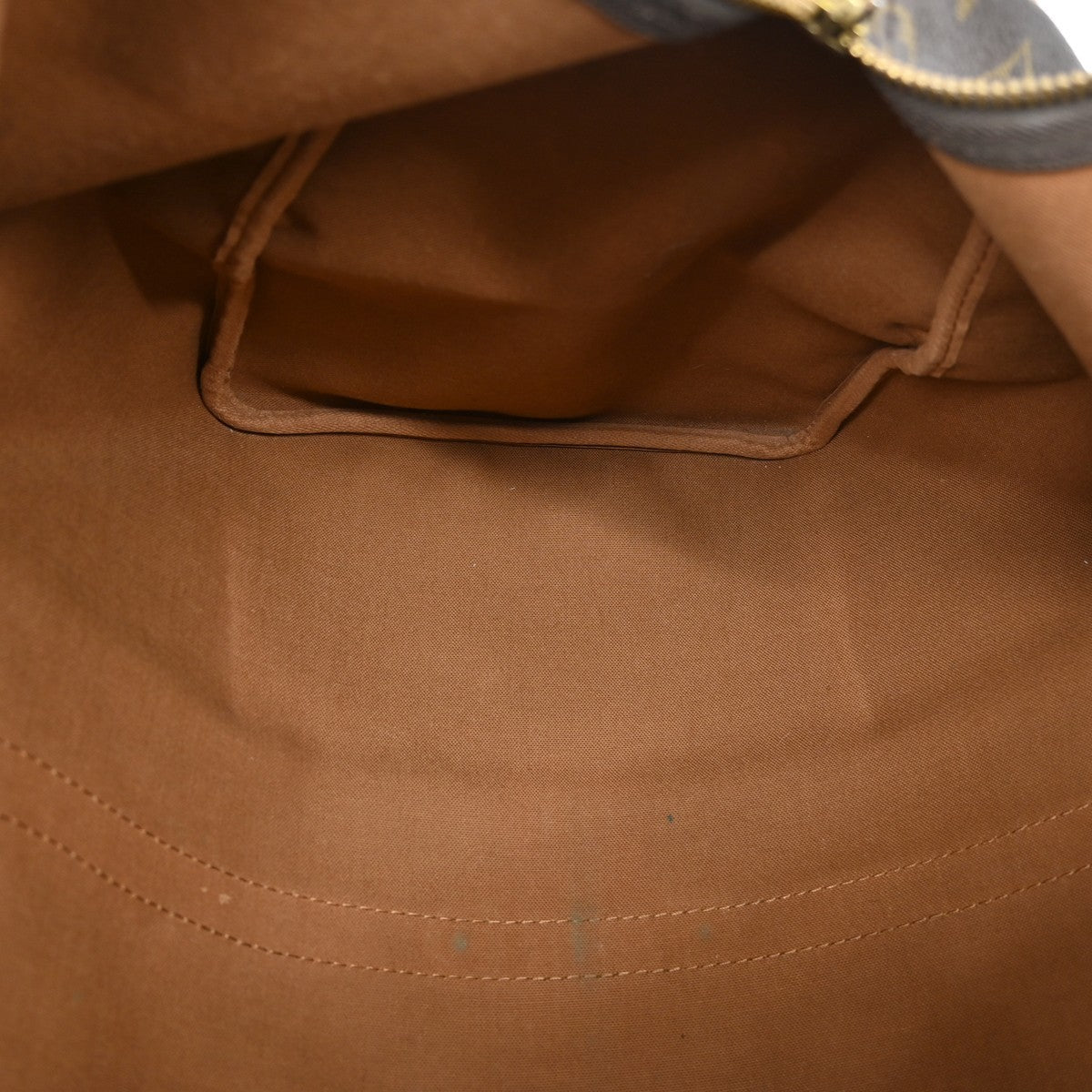 Louis Vuitton Keepall Bag Monogram Canvas Brown Canvas Travel Bag Bag (Pre-Owned)