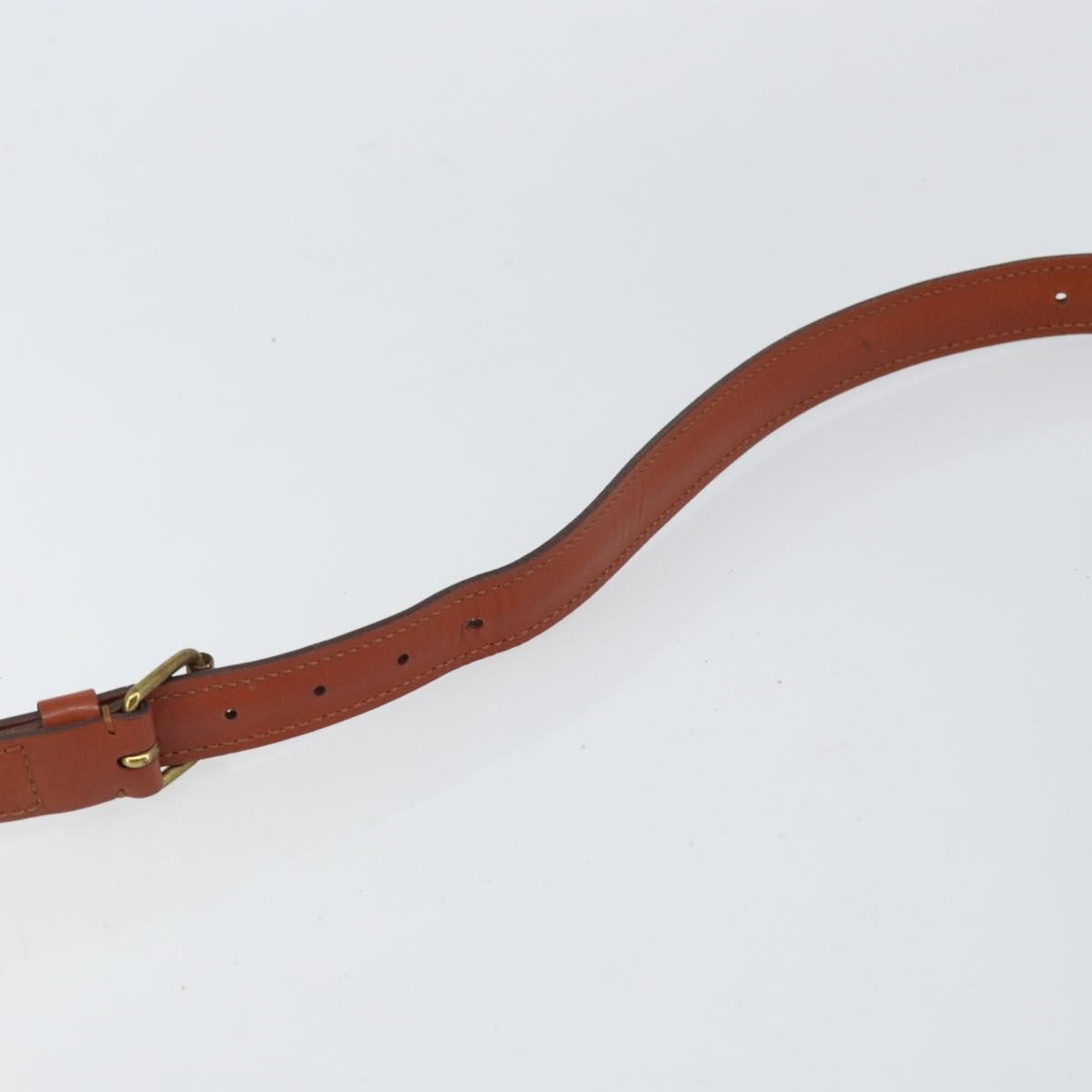 Louis Vuitton Cartouchiere Handbag Epi Leather Brown Leather Shoulder Bag Bag (Pre-Owned)