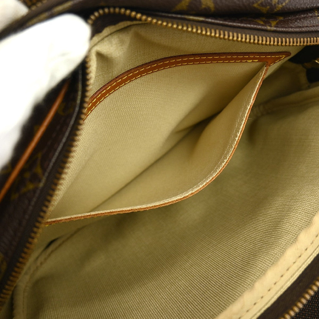 Louis Vuitton Reporter Bag Monogram Canvas Brown Canvas Shoulder Bag Bag (Pre-Owned)