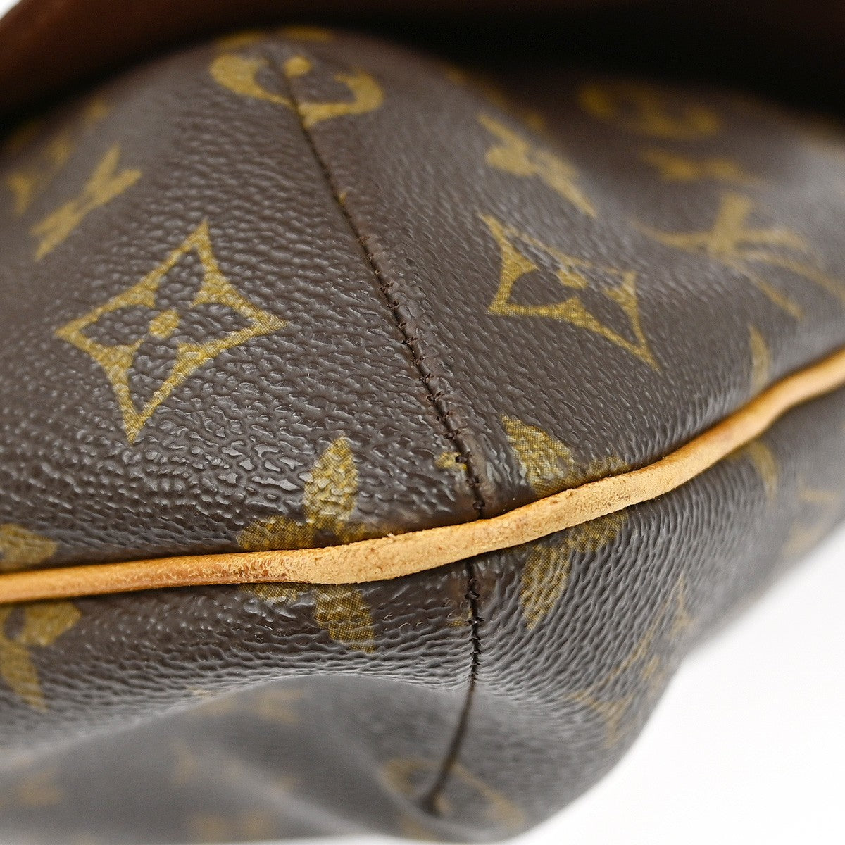 Louis Vuitton Musette Handbag Monogram Canvas Brown Canvas Shoulder Bag Bag (Pre-Owned)
