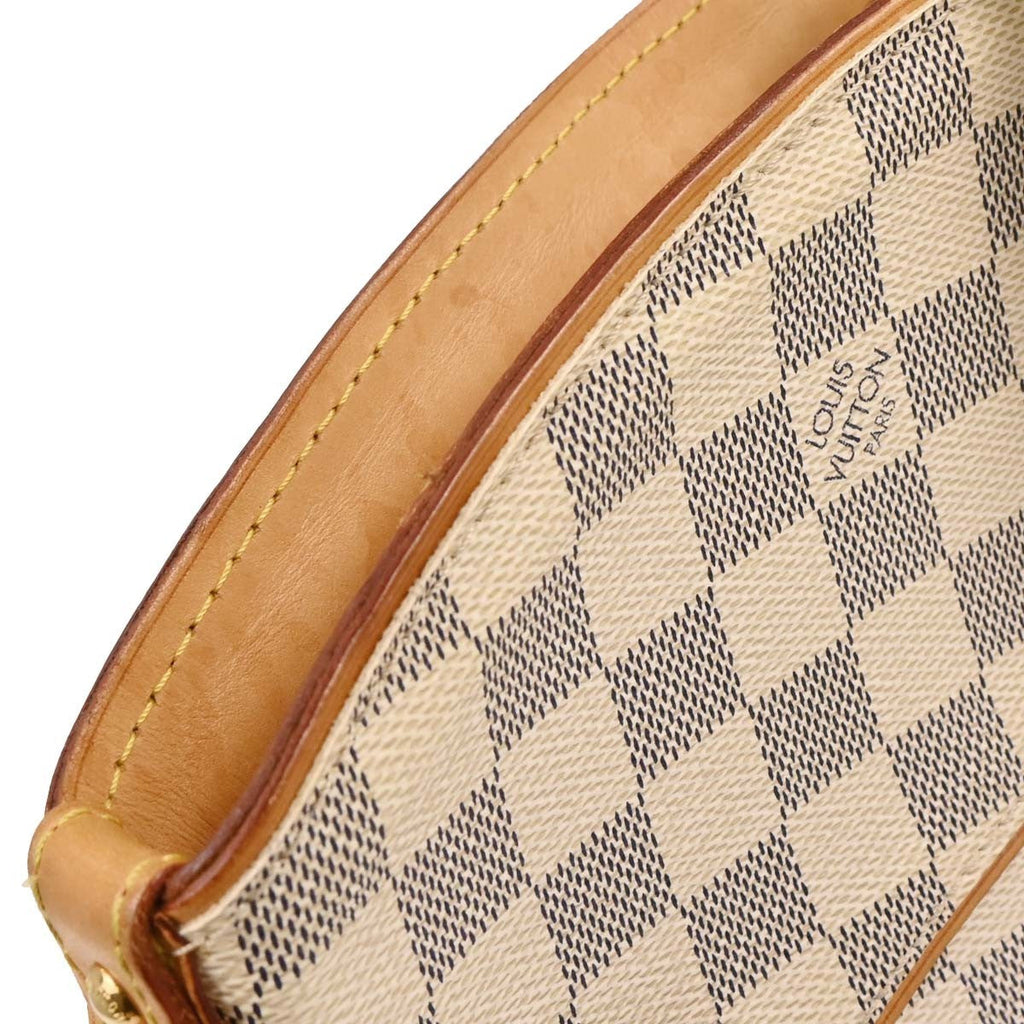Louis Vuitton Pampelonne Handbag Damier White Canvas Tote Bag Bag (Pre-Owned)