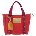 Louis Vuitton Antigua Tote Canvas Red Canvas Tote Bag Bag (Pre-Owned)
