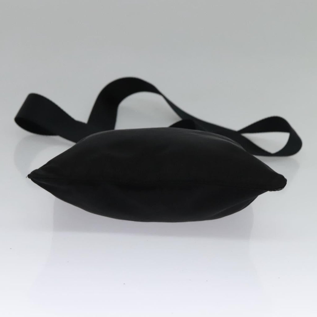 Prada Front Pocket Messenger Bag Tessuto Black Nylon Shoulder Bag Bag (Pre-Owned)