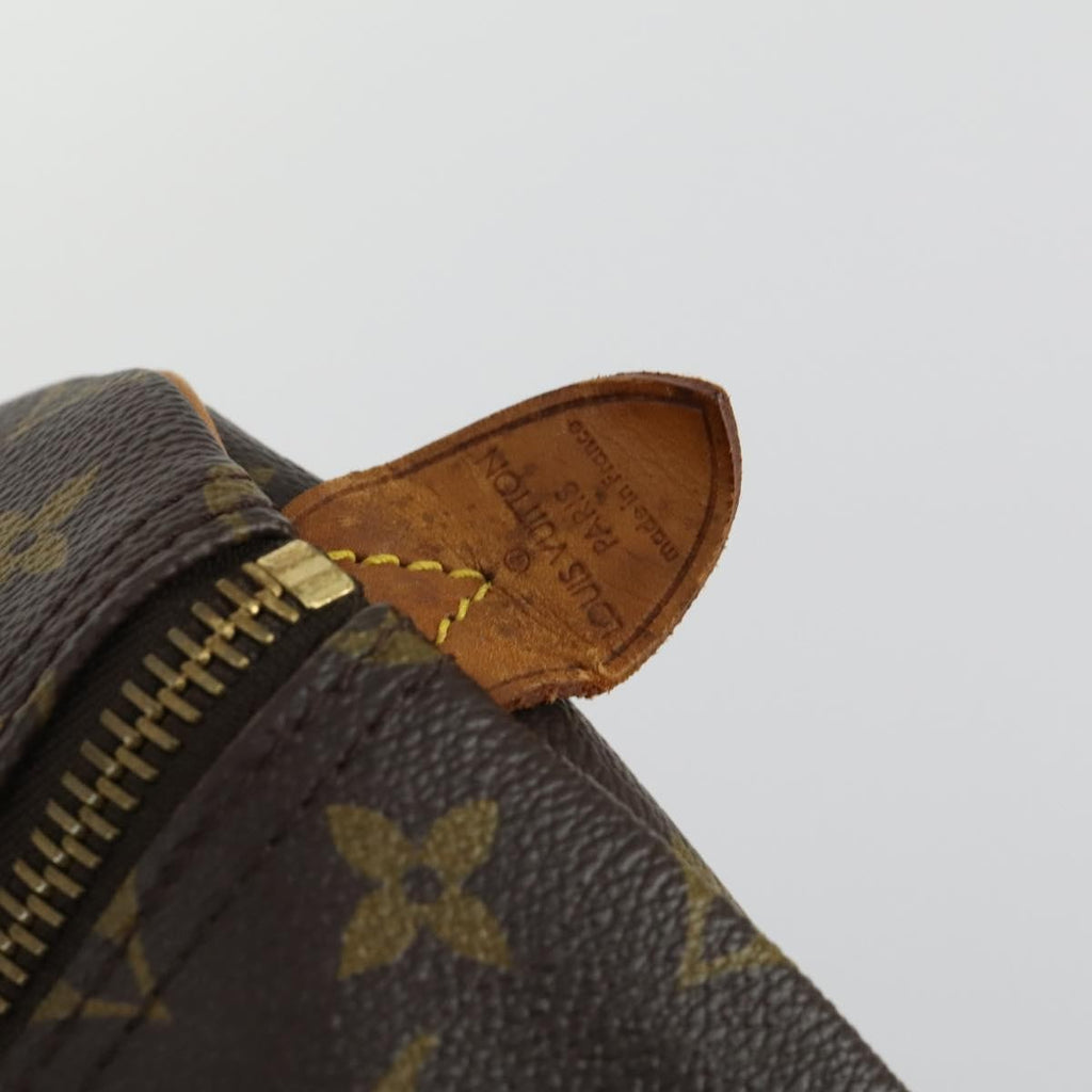 Louis Vuitton Keepall Bag Monogram Canvas Brown Canvas Travel Bag Bag (Pre-Owned)