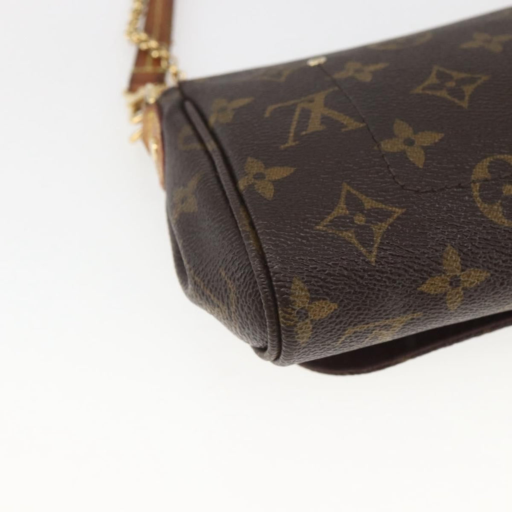 Louis Vuitton Favorite Handbag Monogram Canvas Brown Canvas Shoulder Bag Bag (Pre-Owned)