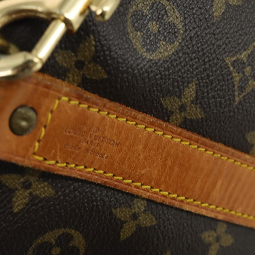 Louis Vuitton Keepall Bandouliere Bag Monogram Canvas Brown Canvas Travel Bag Bag (Pre-Owned)