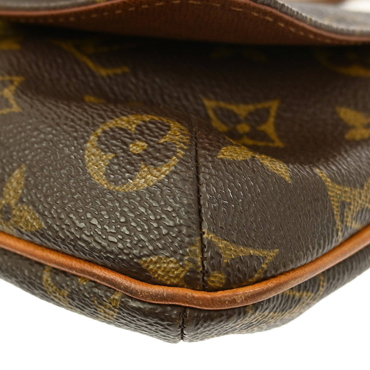 Louis Vuitton Musette Salsa Handbag Monogram Canvas Brown Canvas Shoulder Bag Bag (Pre-Owned)