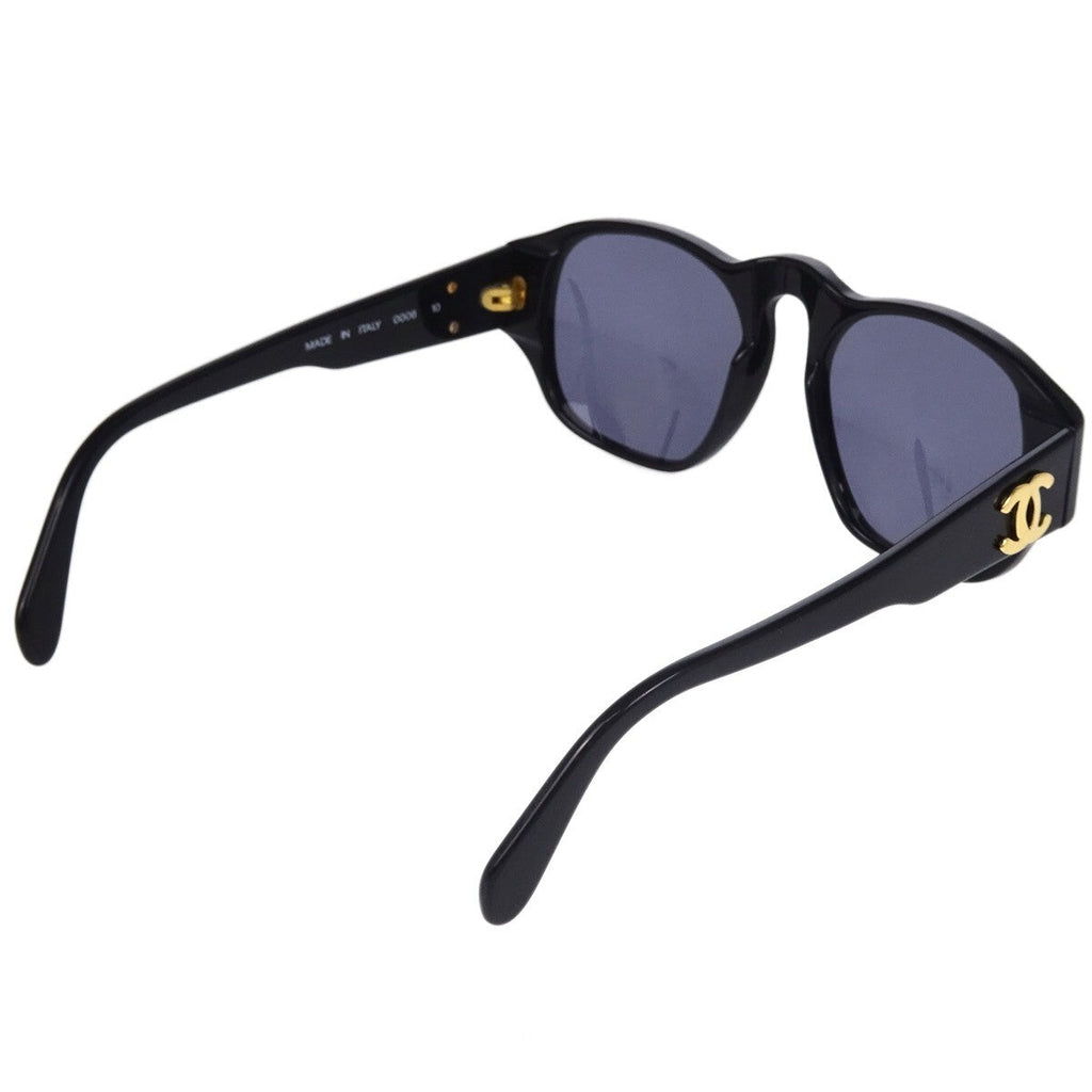 Chanel Chanel Logo Sunglasses Eye Wear Plastic Black Plastic Sunglasse Accessory (Pre-Owned)