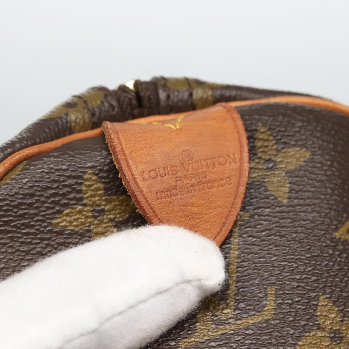 Louis Vuitton Keepall Bag Monogram Canvas Brown Canvas Travel Bag Bag (Pre-Owned)