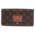 Louis Vuitton Vintage Sarah Wallet Monogram Canvas Brown Canvas Wallets Accessory (Pre-Owned)