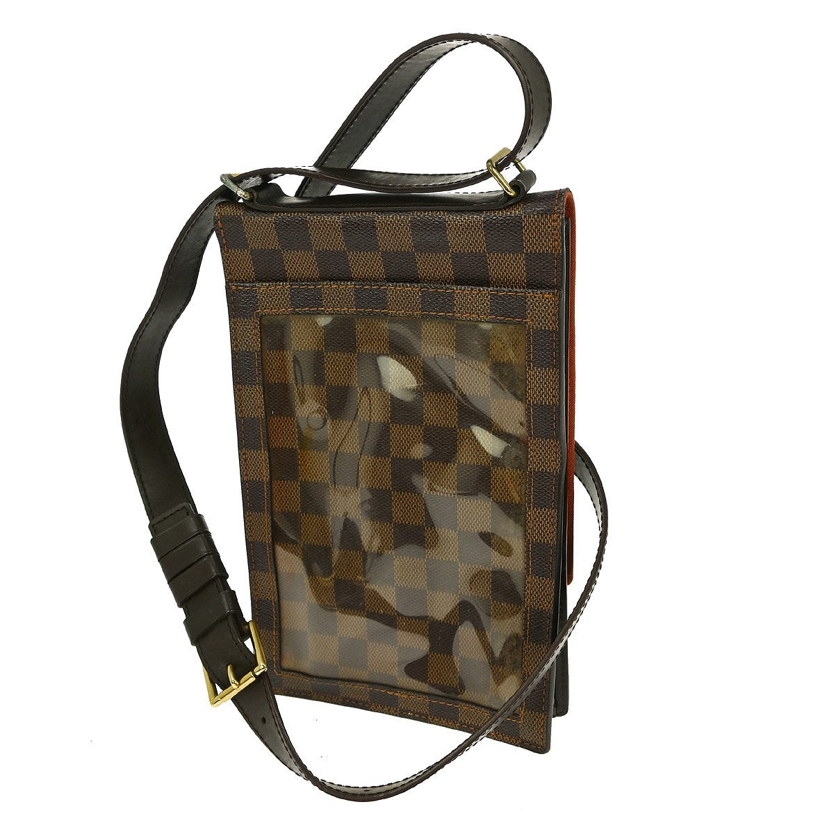 Louis Vuitton Portobello Messenger Damier Brown Canvas Shoulder Bag Bag (Pre-Owned)