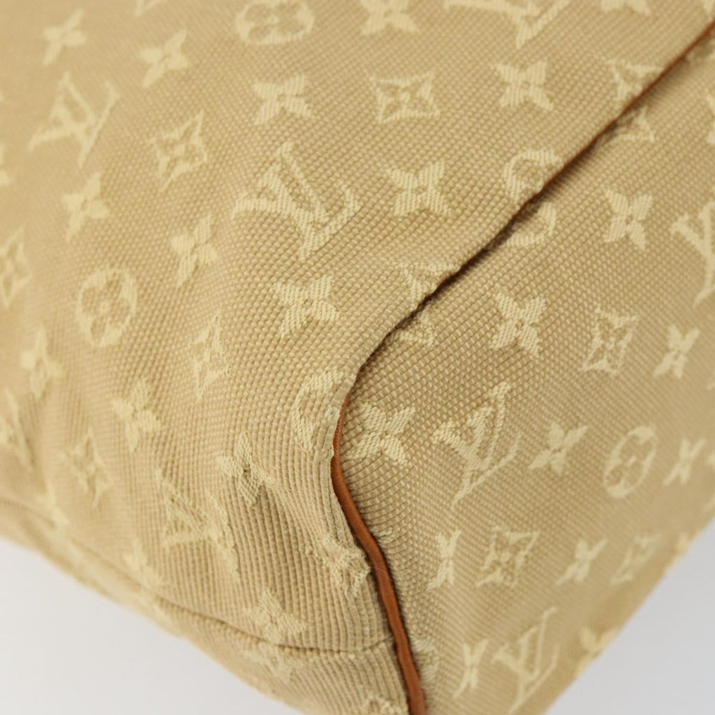 Louis Vuitton Lucille Handbag Mini Lin Beige Canvas Tote Bag Bag (Pre-Owned)