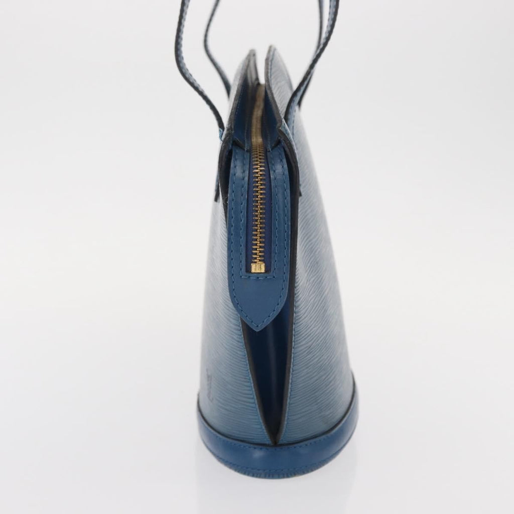 Louis Vuitton Saint Jacques Handbag Epi Leather Blue Leather Shoulder Bag Bag (Pre-Owned)