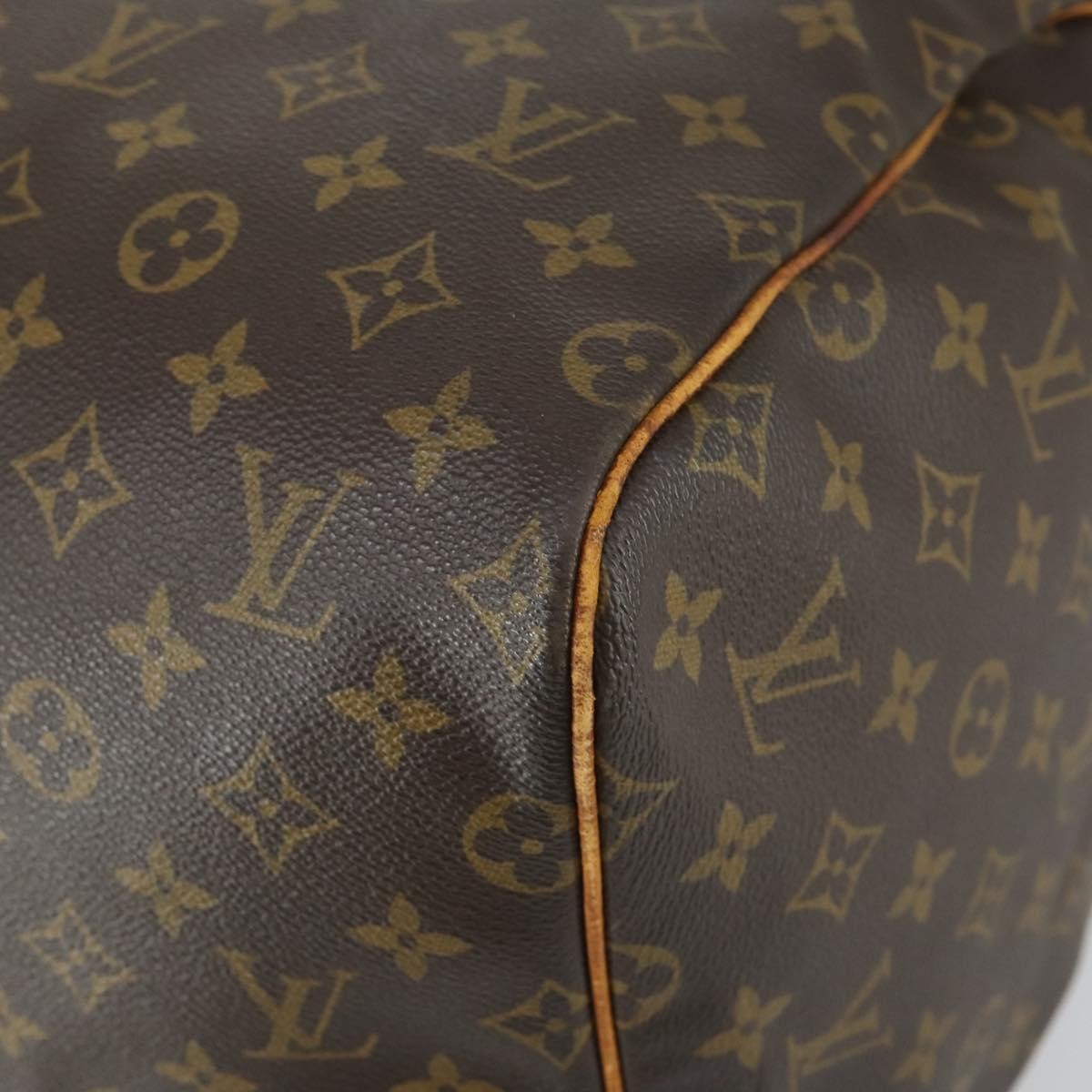 Louis Vuitton Keepall Bag Monogram Canvas Brown Canvas Travel Bag Bag (Pre-Owned)