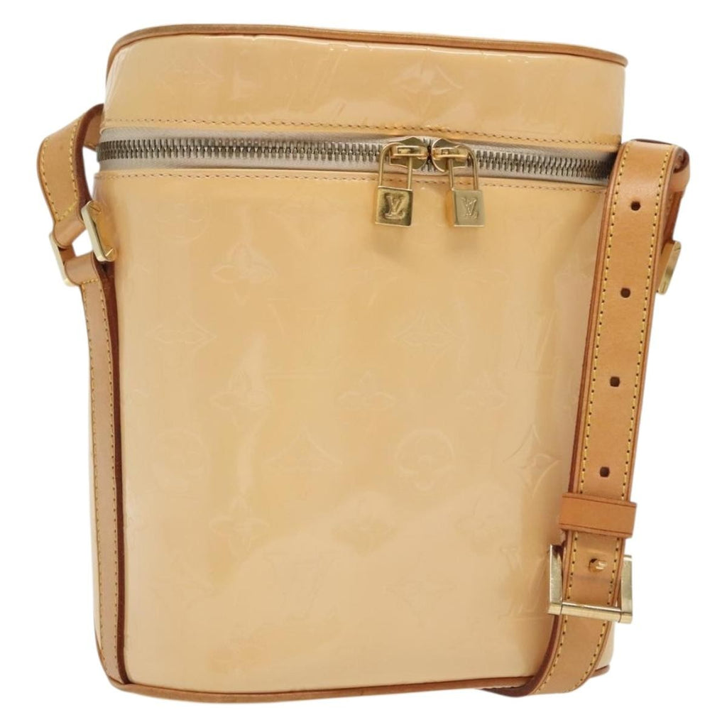 Louis Vuitton Sullivan Handbag Monogram Vernis Pink Patent_Leather Shoulder Bag Bag (Pre-Owned)