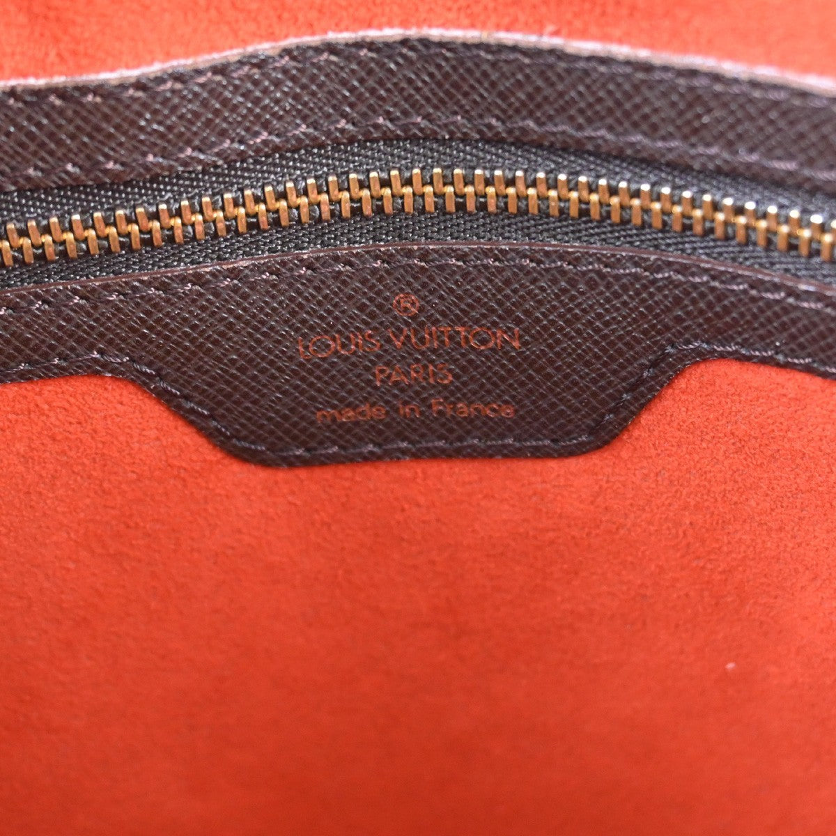 Louis Vuitton Venice Sac Plat Bag Damier Brown Canvas Tote Bag Bag (Pre-Owned)