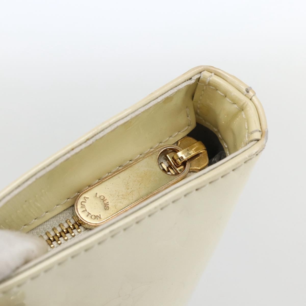 Louis Vuitton Brentwood Handbag Monogram Vernis Beige Patent_Leather Tote Bag Bag (Pre-Owned)