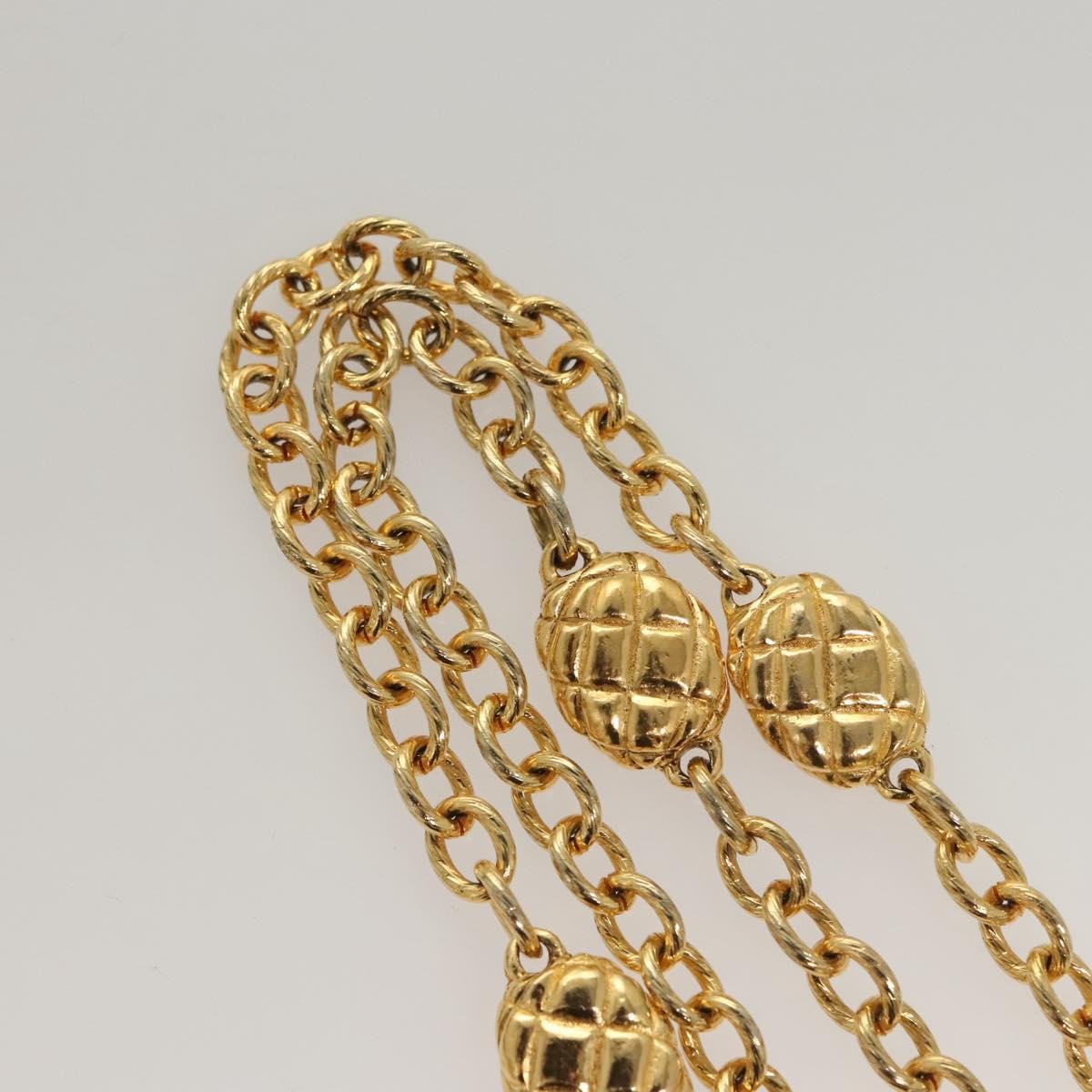 Chanel Cc Station Chain Belt Metal Gold Metal Belts Accessory (Pre-Owned)