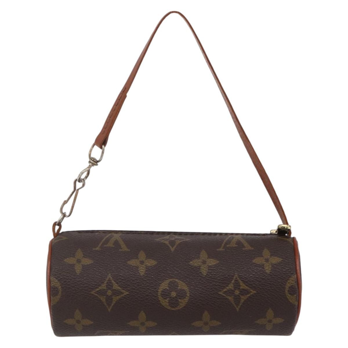 Louis Vuitton Papillon Pochette Monogram Canvas Brown Canvas Clutche & Pouche Bag (Pre-Owned)