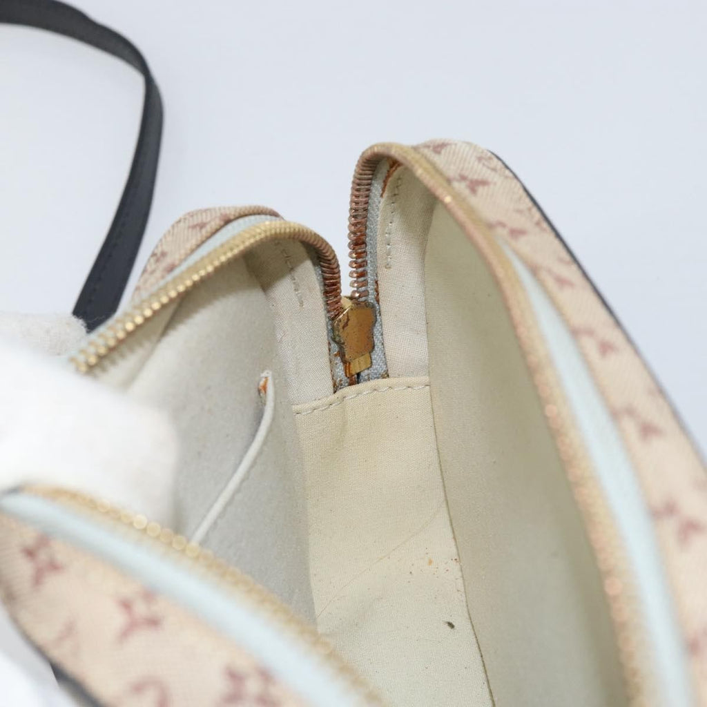 Louis Vuitton Juliette Crossbody Bag Mini Lin Blue Canvas Shoulder Bag Bag (Pre-Owned)