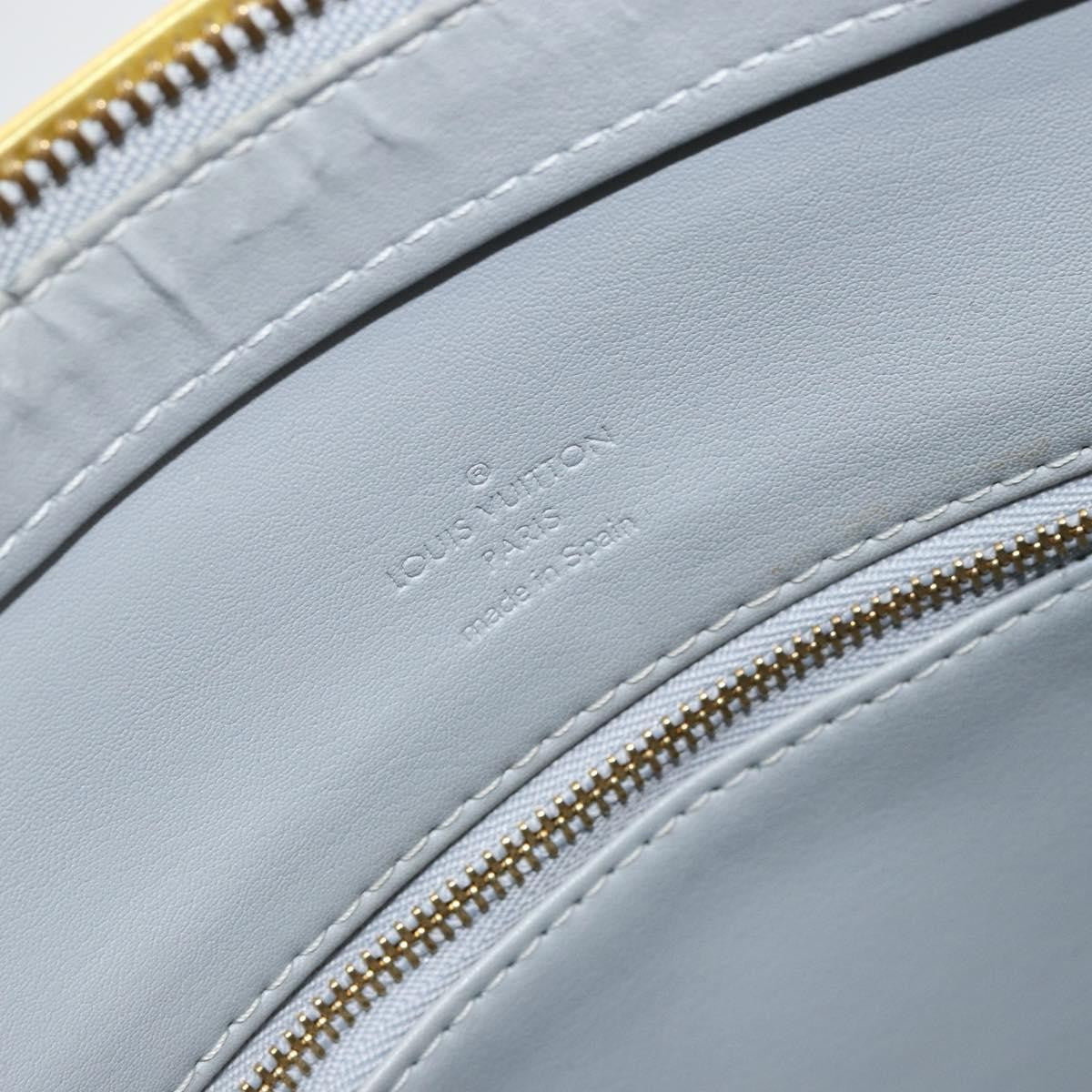 Louis Vuitton Houston Handbag Monogram Vernis Yellow Patent_Leather Tote Bag Bag (Pre-Owned)