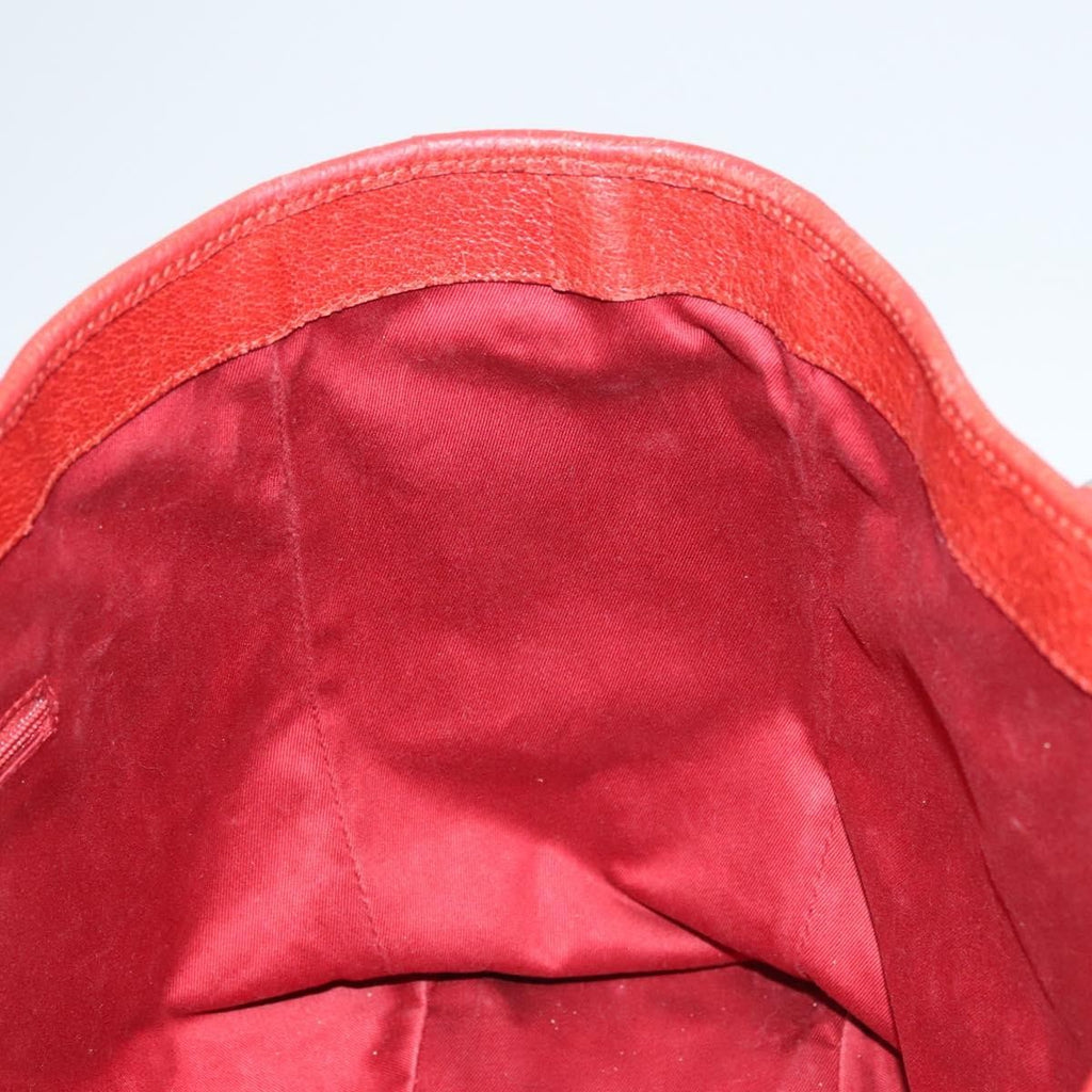 Gucci Vintage Open Tote Gg Canvas Red Canvas Tote Bag Bag (Pre-Owned)