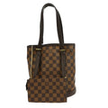 Louis Vuitton Marais Bucket Bag Damier Brown Canvas Tote Bag Bag (Pre-Owned)