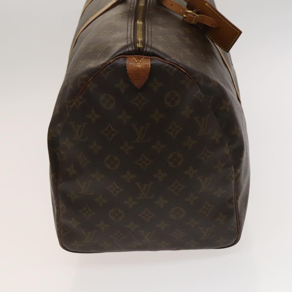 Louis Vuitton Keepall Bag Monogram Canvas Brown Canvas Travel Bag Bag (Pre-Owned)