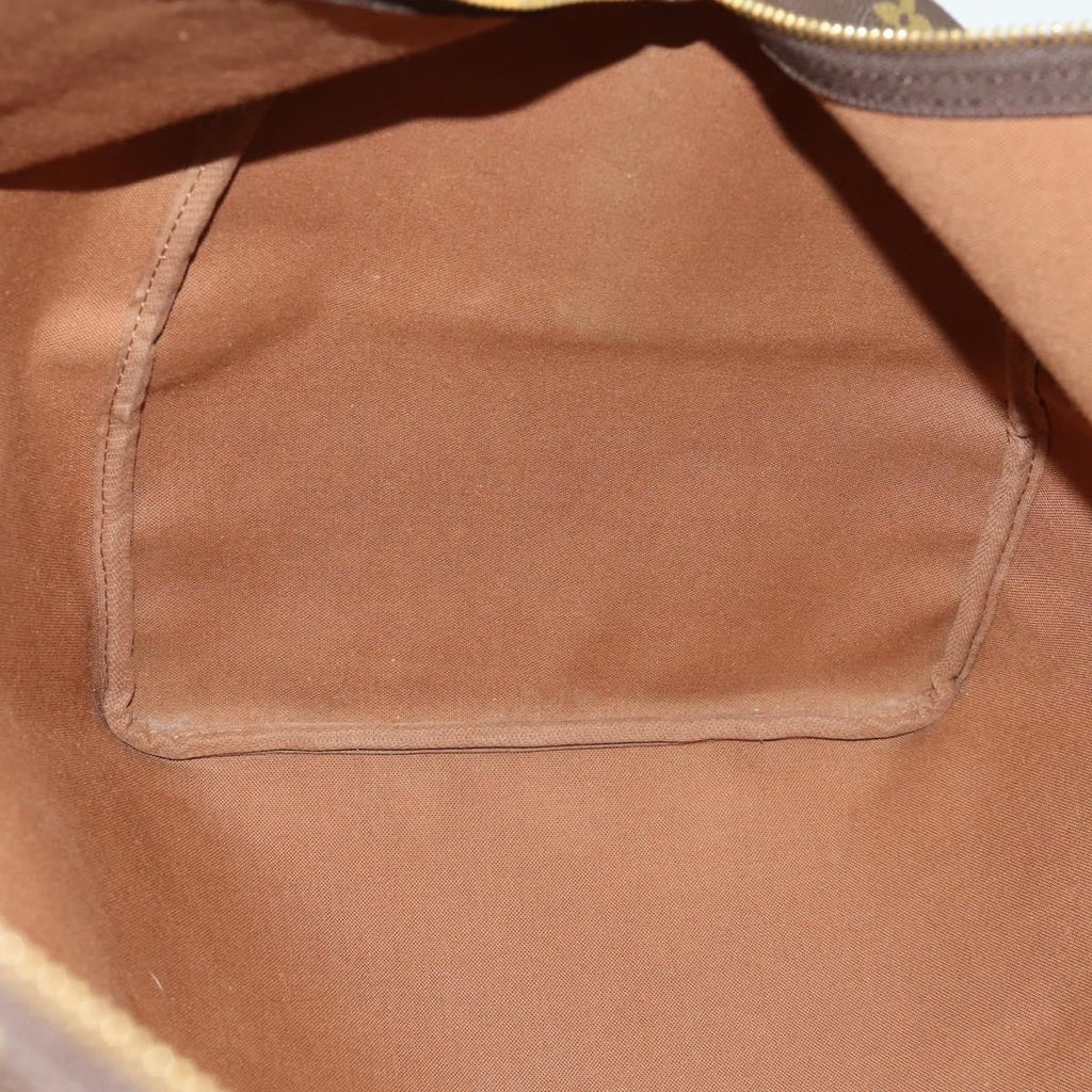 Louis Vuitton Keepall Bag Monogram Canvas Brown Canvas Travel Bag Bag (Pre-Owned)