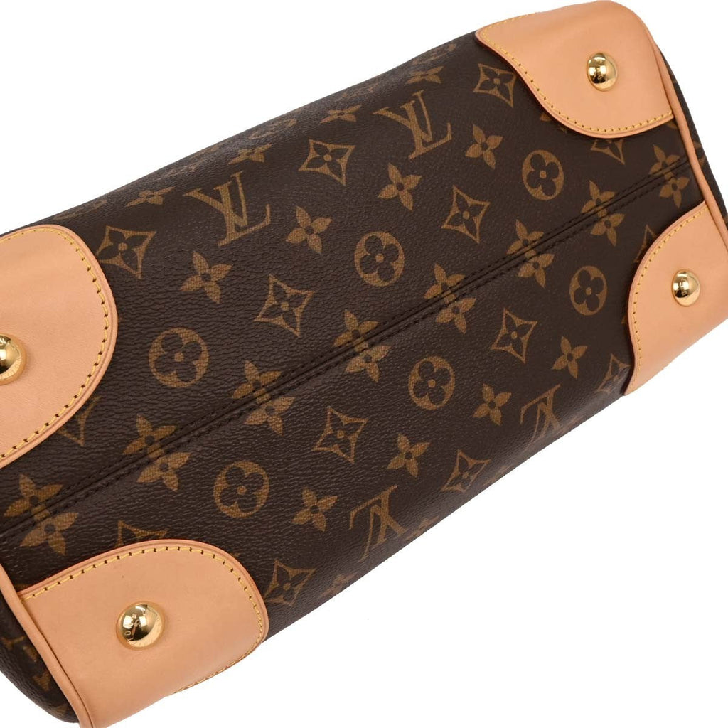 Louis Vuitton Retiro Handbag Monogram Canvas Brown Canvas Handbag (Pre-Owned)