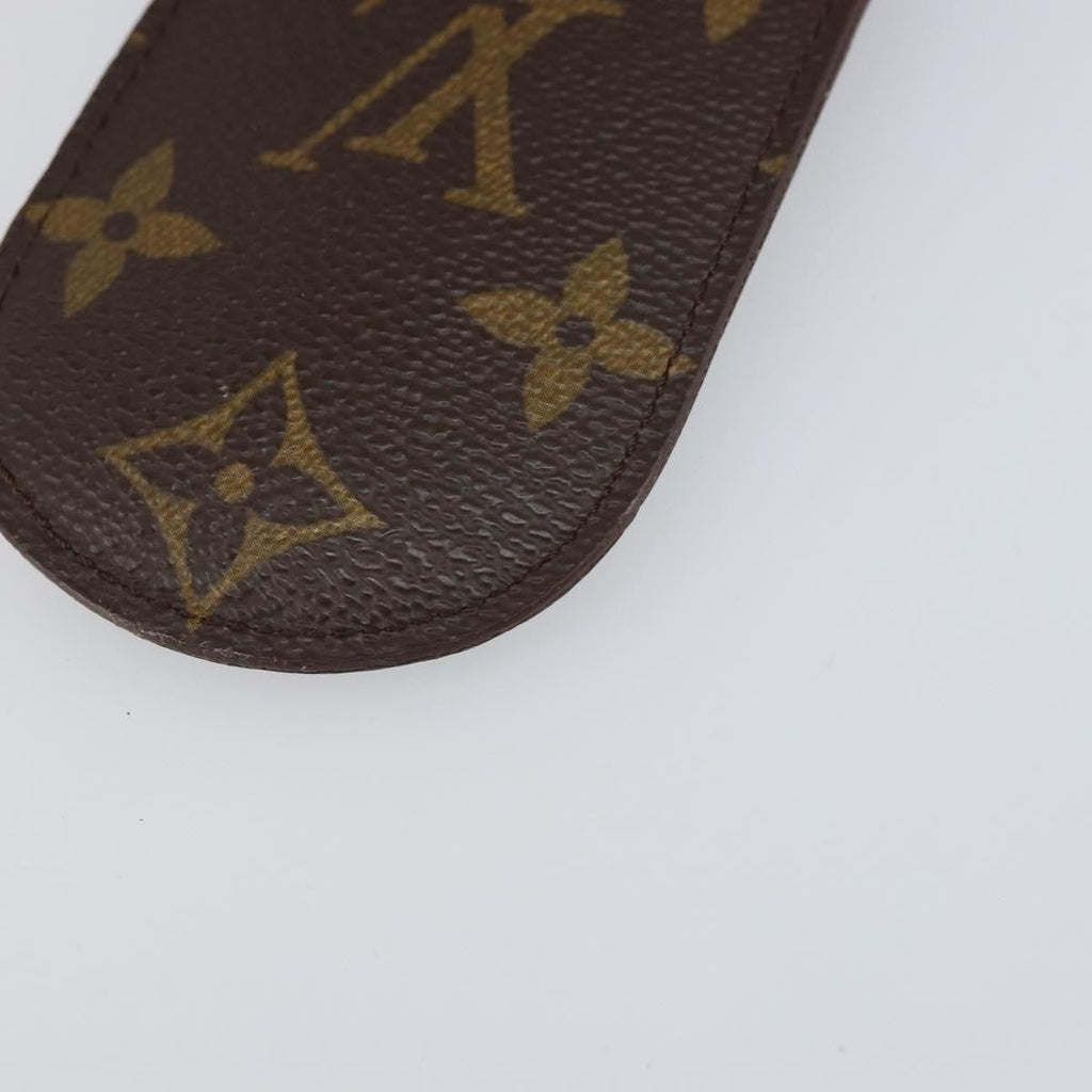 Louis Vuitton Etui À Stylo Canvas Brown Canvas Clutche & Pouche Bag (Pre-Owned)