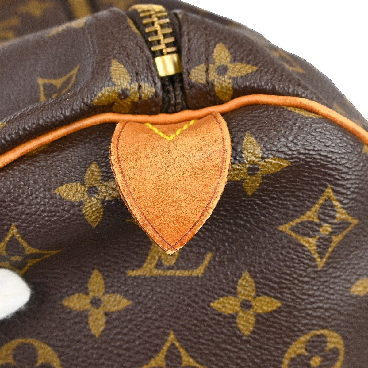 Louis Vuitton Keepall Bag Monogram Canvas Brown Canvas Travel Bag Bag (Pre-Owned)