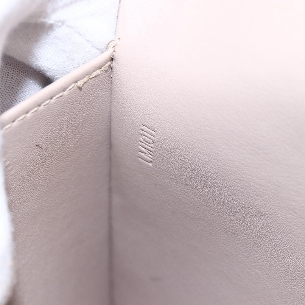 Louis Vuitton Columbus Handbag Monogram Vernis Beige Patent_Leather Tote Bag Bag (Pre-Owned)