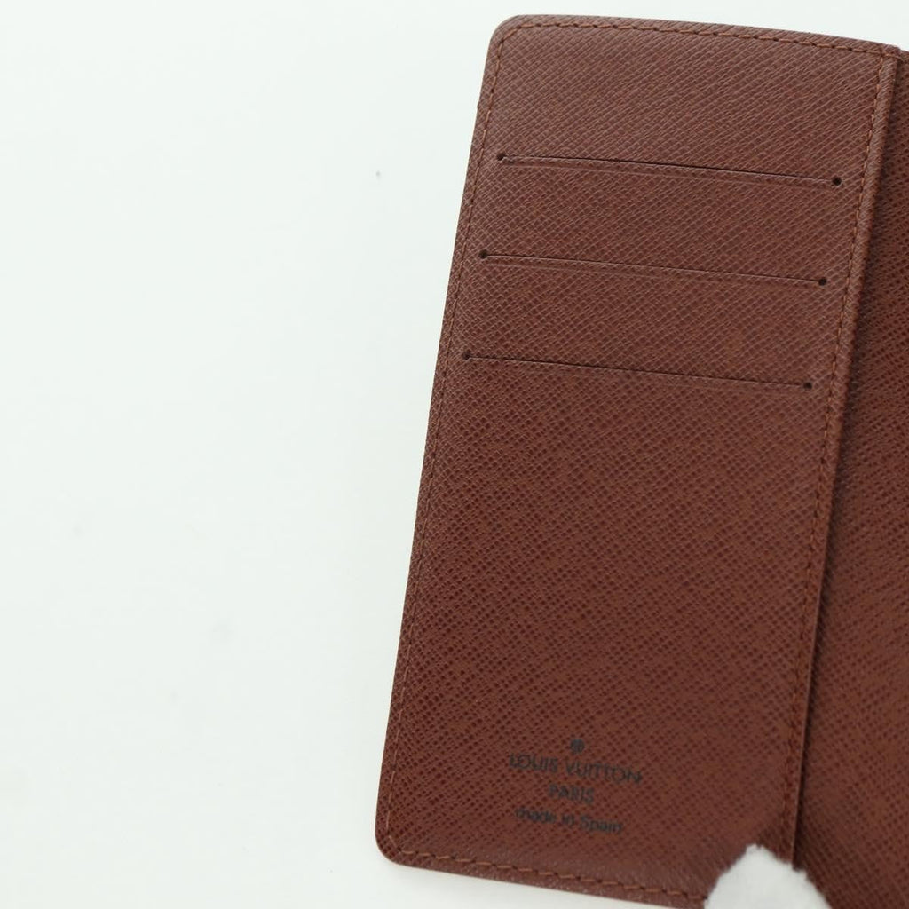 Louis Vuitton Agenda Cover Monogram Panda Brown Canvas Wallets Accessory (Pre-Owned)
