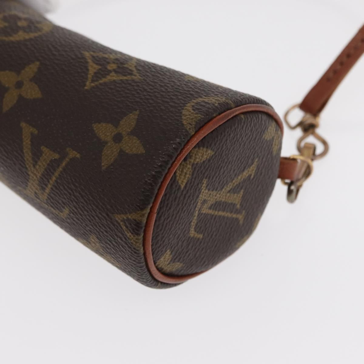 Louis Vuitton Papillon Pochette Monogram Canvas Brown Canvas Clutche & Pouche Bag (Pre-Owned)