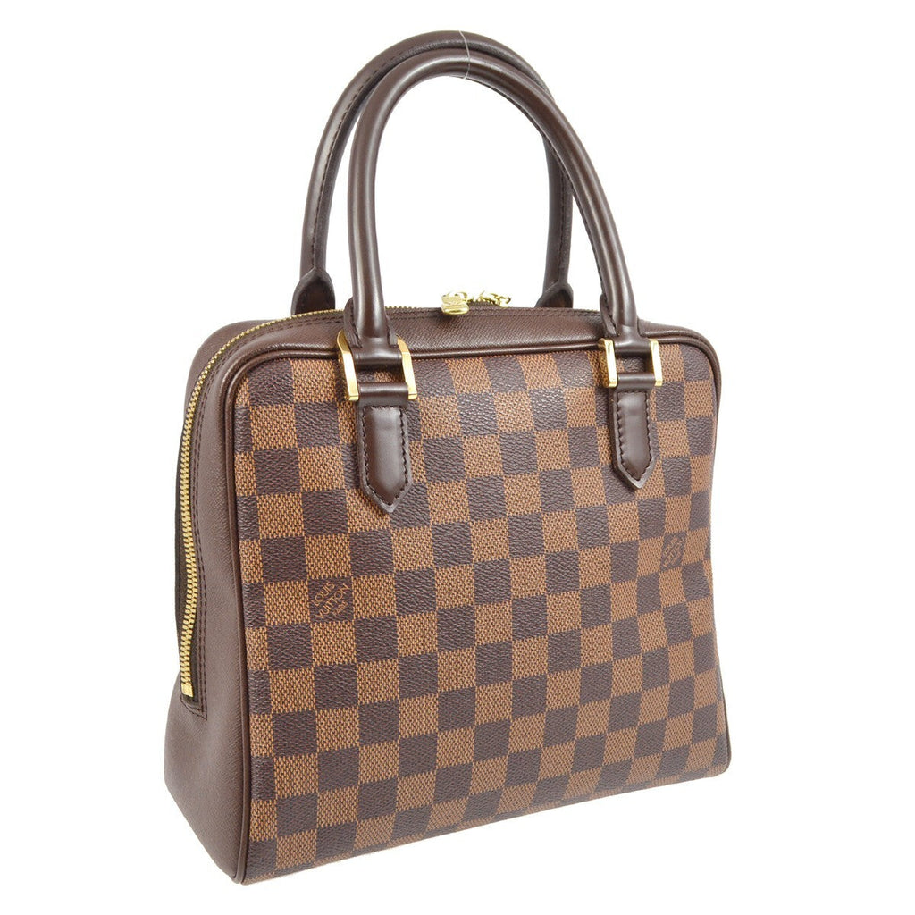 Louis Vuitton Brera Handbag Damier Brown Canvas Handbag (Pre-Owned)