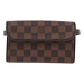 Louis Vuitton Florentine Waist Bag Monogram Canvas Brown Canvas Clutche & Pouche Bag (Pre-Owned)